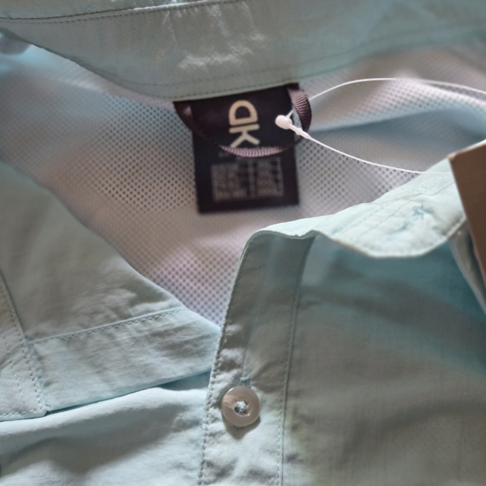 Little Donkey Andy Blue Casual Button Down Shirt